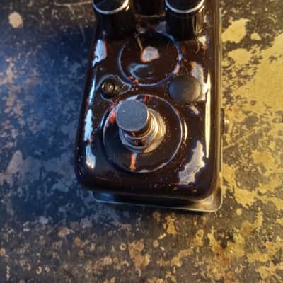 Dongeomac Boutique Tubescreamer in Distressed Blue Orange Mix (Oxblood?) image 2