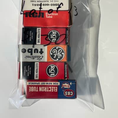 Lot of (13) USA Made Mixed Type Tubes Circa-1960s-1980s-Glass Vacuum Tube image 3
