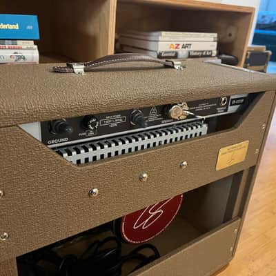 Fender Chris Stapleton Signature '62 Princeton 1x12" 12-Watt Guitar Combo 2019 - Present - Brown Vinyl with Wheat Grille Cloth image 8