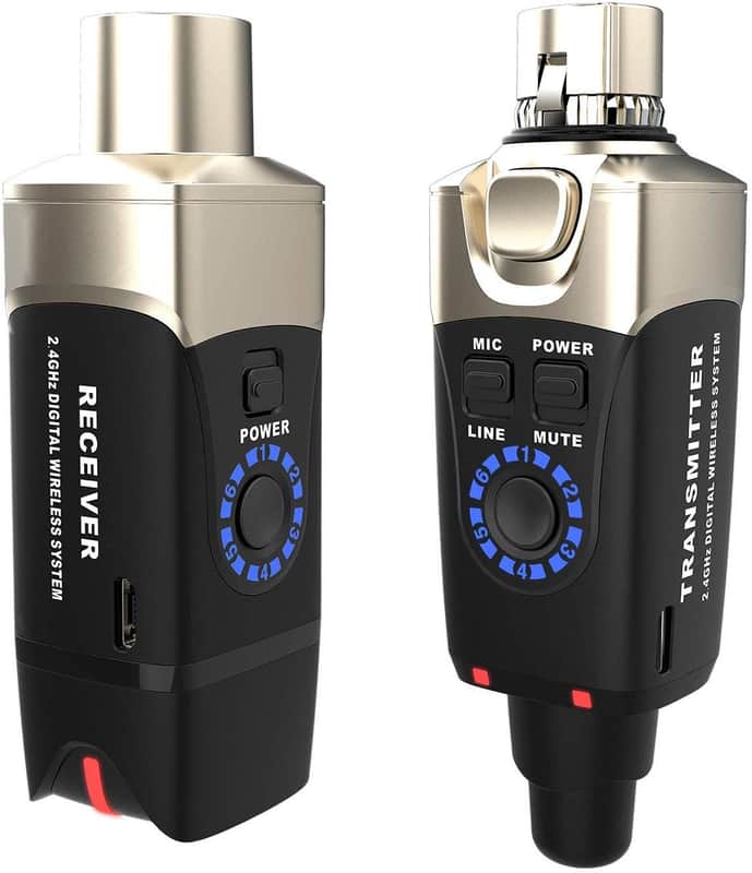 Xvive U3 MICROPHONE WIRELESS SYSTEM 2024 - Black/silver image 1