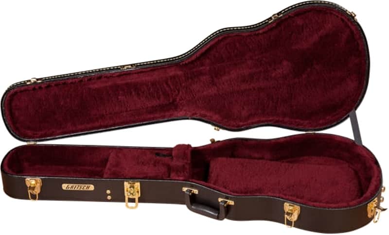 Gretsch G6238 Deluxe Duo/Pro Jet Solid Body Guitar Case 2010s - Black image 1