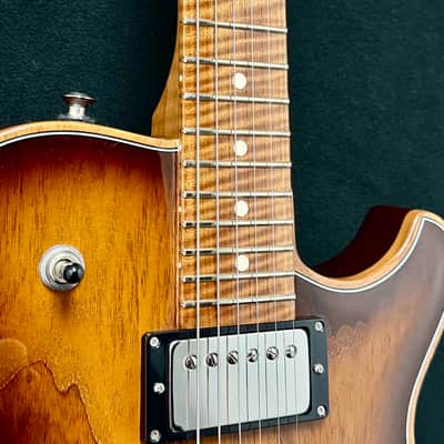 Knaggs Guitars - Influence - Chena - SVHS - Tobacco Burst Nitro Gloss - Roasted Swamp Ash Body - T2 Roasted Maple Neck, Fretboard, and Head Stock - BK Mules pickups - Nickel Hardware - OHSC - Call for Best Price !!! image 6