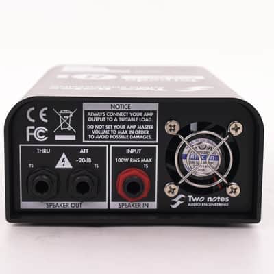 Two Notes Torpedo Captor Loadbox/Attenuator/DI - 8 Ohm 2010s - Black image 4