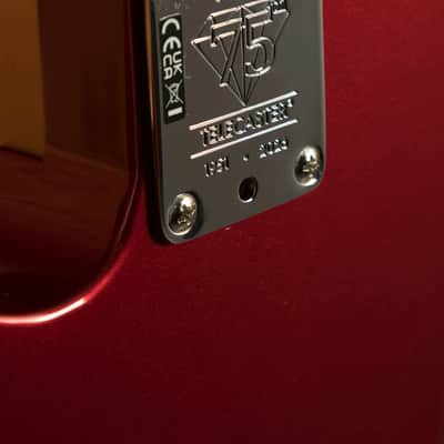 Fender 75th Anniversary American Professional Classic Cabronita Telecaster - Maple - Candy Apple Red image 8
