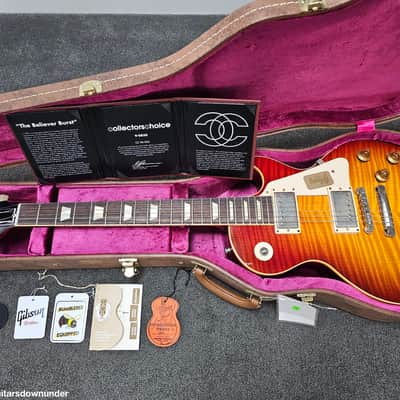 Gibson Custom Shop Collector's Choice #9 "Believer Burst" 59 Les Paul Standard Reissue Aged R9 LPR9 1959 MONSTER TOP! - Vic DaPra - CC#9 image 2