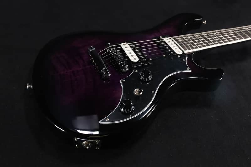 Gibson Victory Figured Top Electric Guitar - Dark Purple Burst 028 image 1