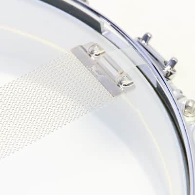 PEARL YA1435-2 Yukihiro Signature 14x3.5 Pearl Pearl Snare Drum Case included [06/13] image 9