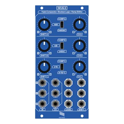 Syntonie Seuils - Triple Comparator / Boolean Logic / Ramp Shifter Eurorack Video Module image 1