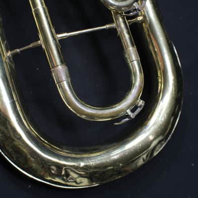 F.E. Olds Baritone (Euphonium) Upright Concert Style Works Great & Complete with Mouthpiece image 5