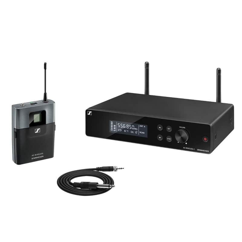 Sennheiser XSW-2-CI1-A Wireless Instrument Set with Receiver & Transmitter - A (548 - 572 MHz) - Open Box Mint image 1