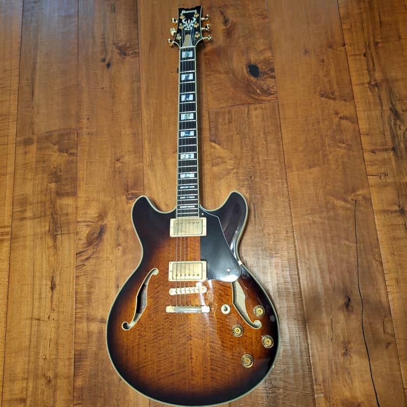 Ibanez JSM100-VT John Scofield Signature Guitar 2019 Vintage Sunburst image 1