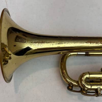 F.E. Olds Ambassador Trumpet — 1968 (S/N 662076) — Very Good + Bach 7C & Accessories image 4