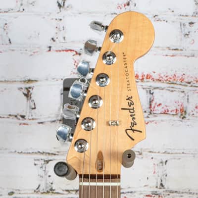 Fender Standard Strat HSS, Laurel Fingerboard, Black Pickguard, Black image 5