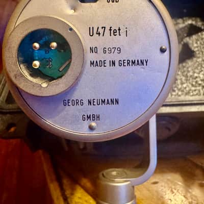 Neumann U47 fet 1980's - Nickel image 6
