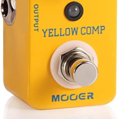 Mooer Yellow Compressor Comp guitar pedal bass compressor, True Bypass guitar compression (Price includes the import duty for US buyer) image 9