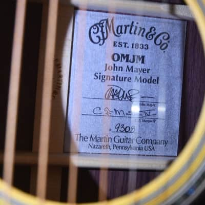 Martin OMJM John Mayer #3011139 — Orchestra Model Acoustic Guitar image 7