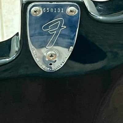 1975 Fender Stratocaster - Black, Hardtail image 4