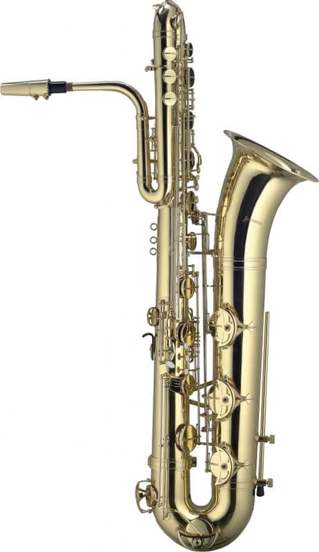 Levante LV-SB5105 Bb Bass Saxophone with Light Case with Wheels -Workshop Tested image 1