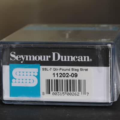 Seymour Duncan SSL-7 Quarter Pound Staggered Strat - for Bridge or Neck Position image 3