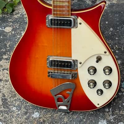 Rickenbacker 620/12 12-string 1980 - beautiful Fireglo example like Mike Campbell played forever ! image 1