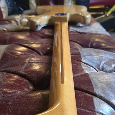 Fender Precision Bass 1957 Artist Owned Ex David Coverdale, Stealers Wheel - Telecaster Headstock, dash serial number, factory natural vintage 50s P-bass, sales receipt image 15