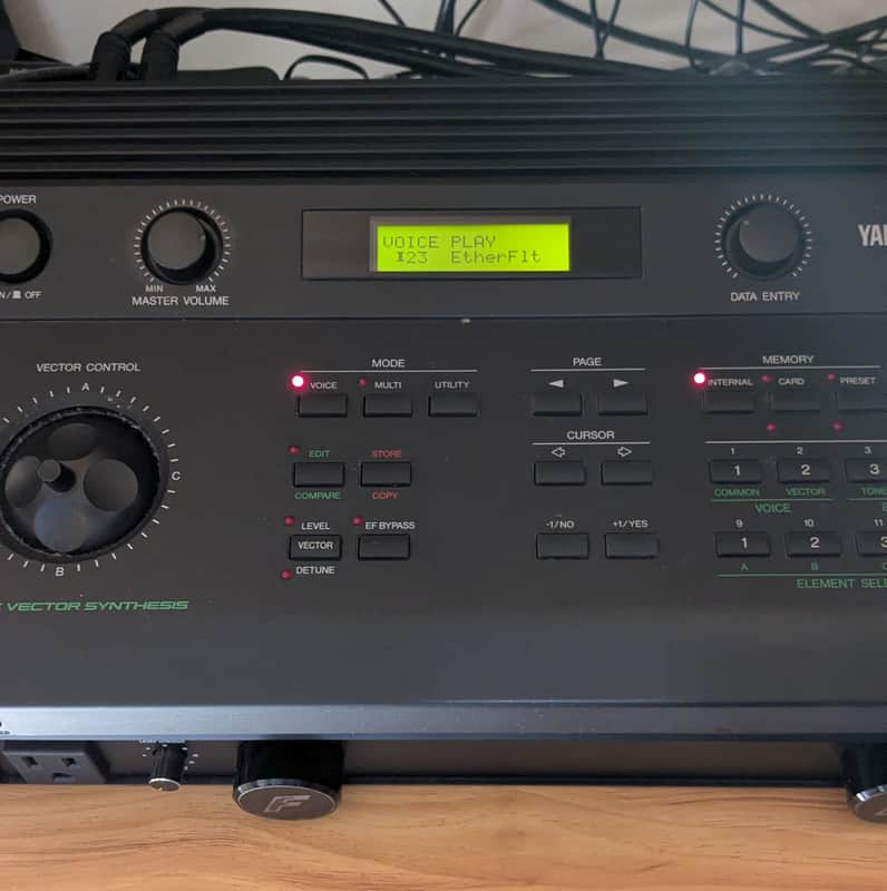 Yamaha TG33 Tone Generator 1990 - Black image 1