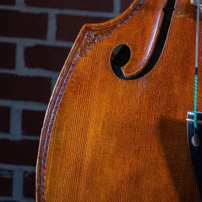 1976 E.M. Pöllmann 61 3/4 Upright Bass image 6