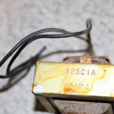 Vintage Original 1962 Pre CBS Fender 125C1A Choke Transformer - No Tariffs image 4