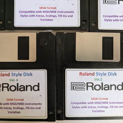 Roland Keyboard Floppy Disk Styles Collection image 11