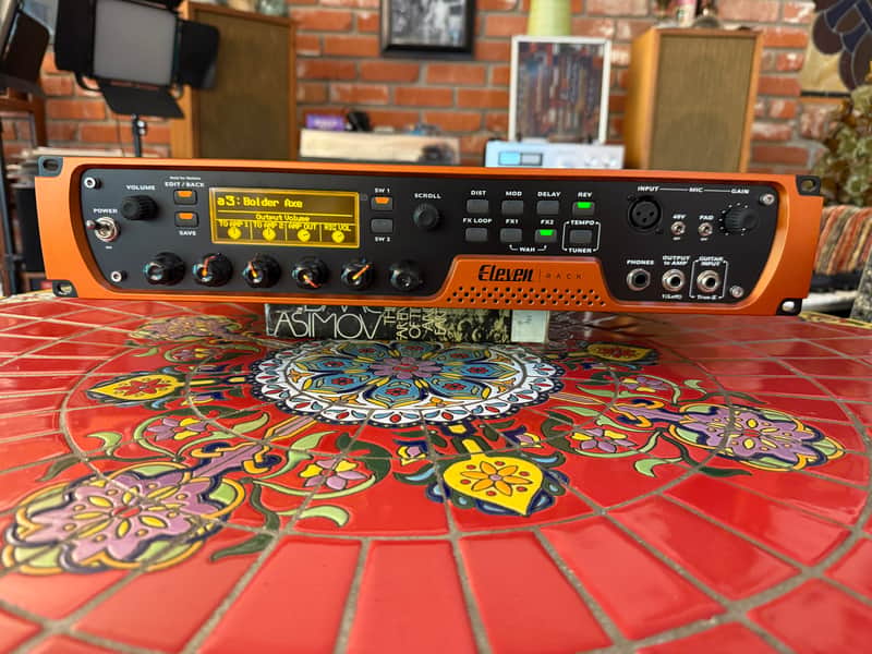 Avid Eleven Rack Guitar Multi-Effects Processor and Pro Tools Interface 2010 - 2017 - Orange image 1