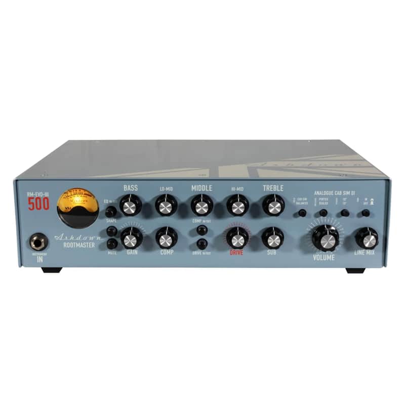 Ashdown Rootmaster RBM500 (Made in the UK) 500 Watt Bass Head image 1