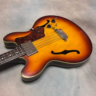 1966 Epiphone EB232 Rivoli Bass Guitar image 10