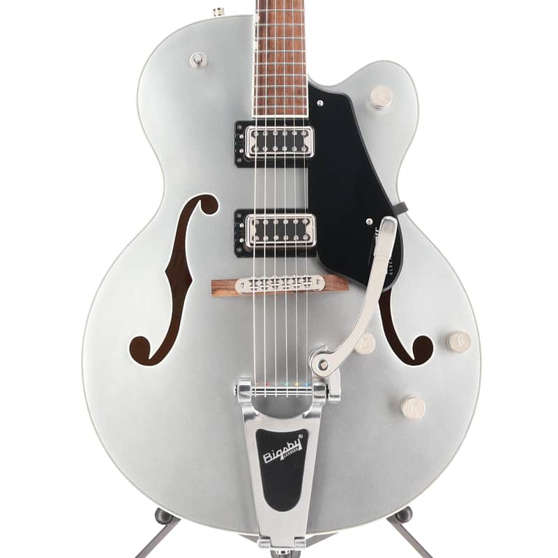 Gretsch G5420T Electromatic Classic Hollow Body Single-Cut with Bigsby, Laurel Fingerboard, Airline Silver (RP) (15547) image 1