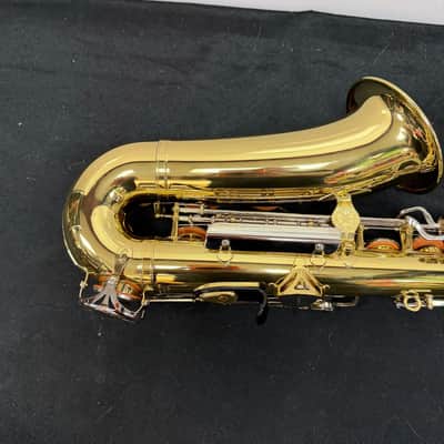 Used Yamaha YAS-23 Alto Sax Saxophone with Case Mouthpiece Neck Strap Just Serviced image 15