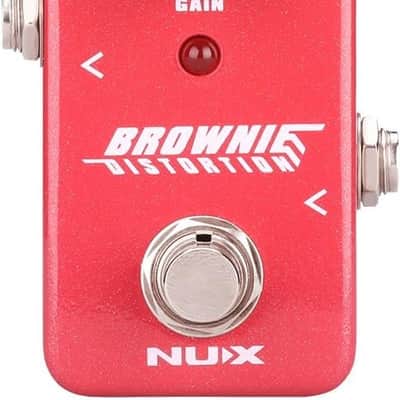 NUX Mini Core Series Brownie Distortion Guitar Effect Pedal image 1