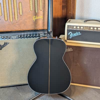 Seagull Artist Tuxedo Black Anthem EQ Acoustic/Electric Guitar w/Gig Bag - Factory Second (Serial #050574900031) image 2