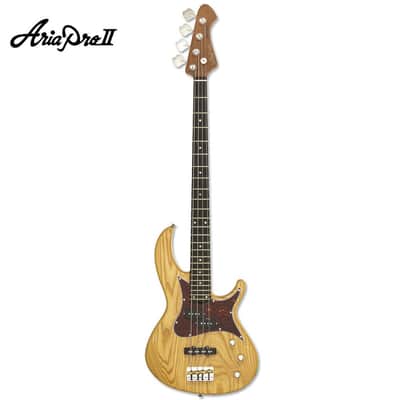 Aria 313MKII-OPN Detroit Pro II Hot Rod Body Ash Roasted Maple Neck 4-String Electric Bass Guitar image 1