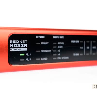 Focusrite RedNet HD32R Pro Tools HD Bridge Dante Audio Interface image 6