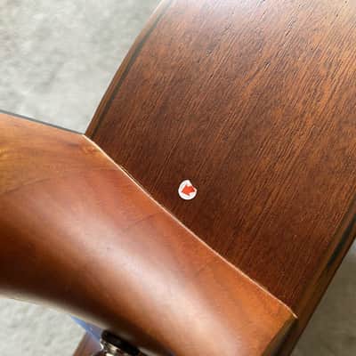 Luna Tattoo 40 Inch Acoustic Guitar, Mahogany Body, Mahogany Neck, Rosewood Fingerboard image 5