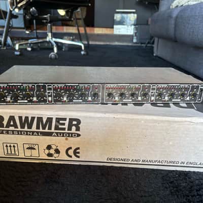 Drawmer DL441 Quad Auto Compressor Limiter 2010s - Black image 4