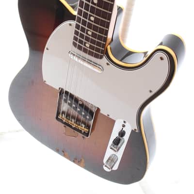 1983 Fender Custom Telecaster '62 Reissue sunburst JV series image 3