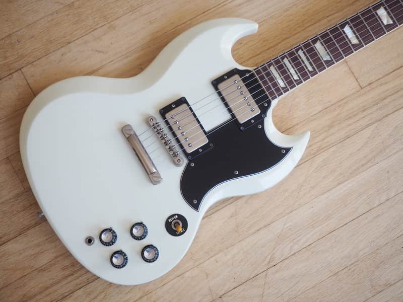 1989 Greco SG Standard '61 Reissue Guitar Mint Collection | Reverb