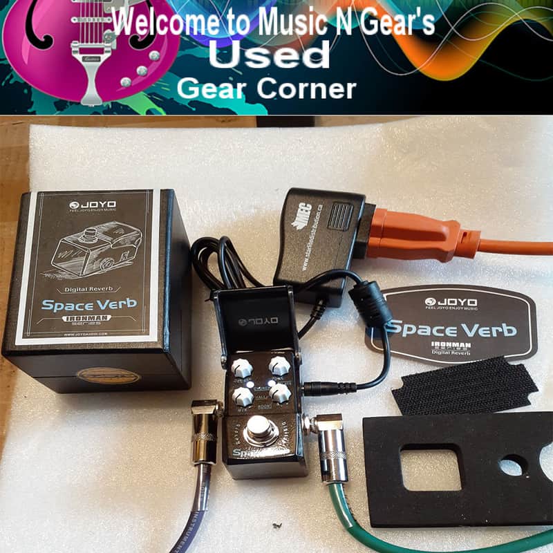 2010s Joyo JF-317 Space Verb Black