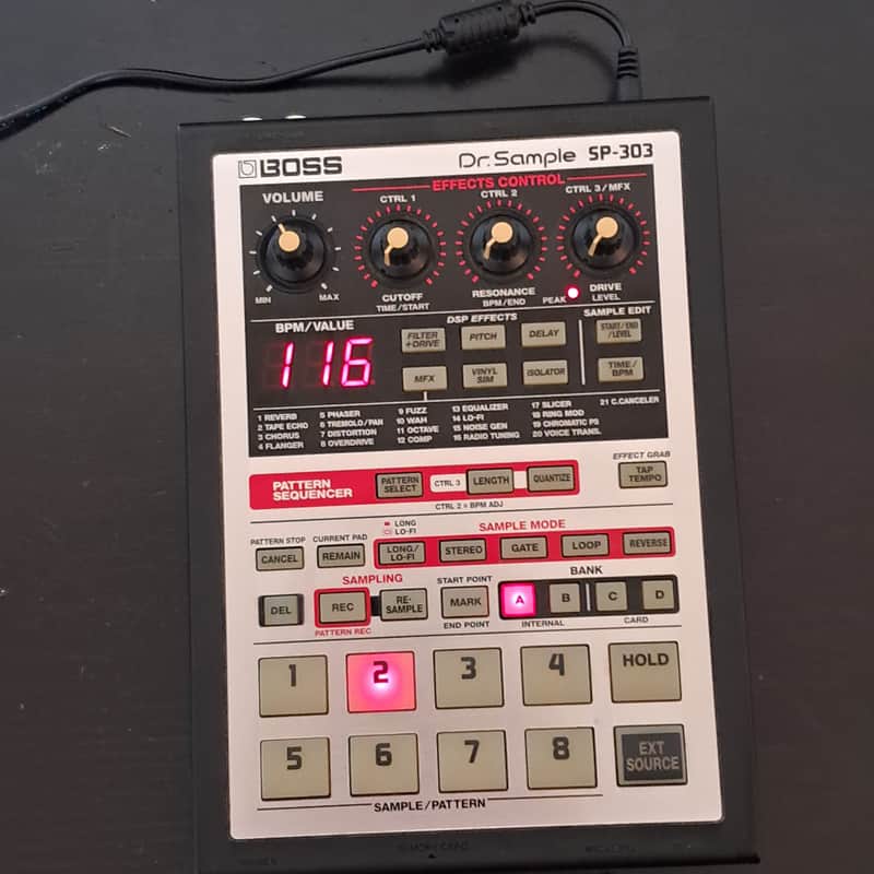 Boss SP-303 Dr. Sample 2001 - 2005 - Silver image 1