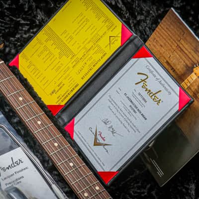 FENDER USA Masterbuilt '62 Jazzmaster NOS *Austin MacNutt "Olive Drab Burst + Rosewood" (2025) image 3