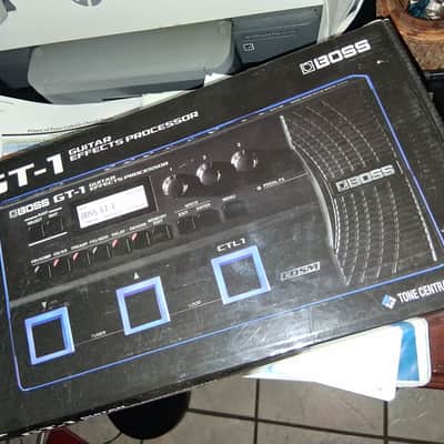 Boss GT-1 Guitar Effects Processor 2016 - Present - Black image 1