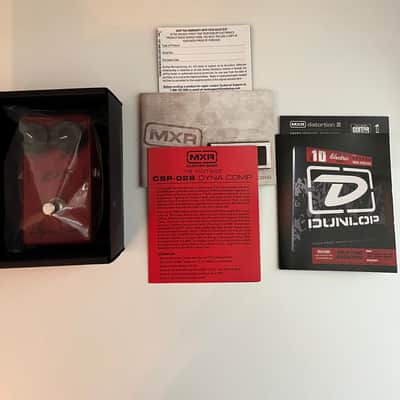 MXR CSP028 '76 Vintage Script Dyna Comp 2010s - Red image 6