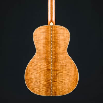 Bourgeois LDBO-12/S Custom All Flamed Koa 12-Fret with Slotted Headstock NEW image 3