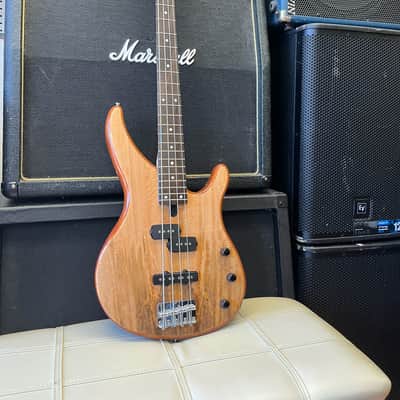 Yamaha TRBX174EW Mango Wood 4-String Bass 2010s - Natural image 1