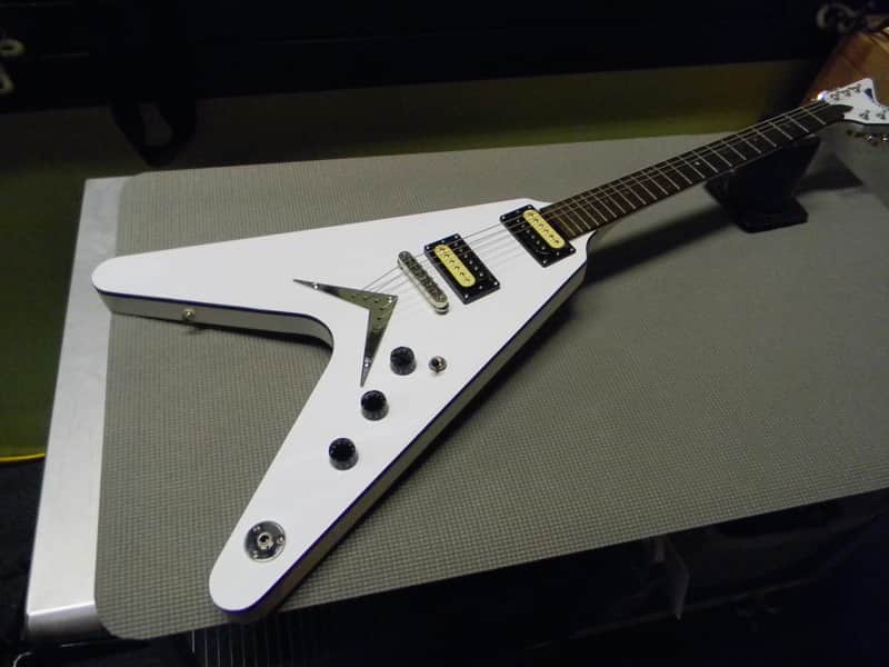 Dean V 79 Electric Guitar Gloss White | Reverb